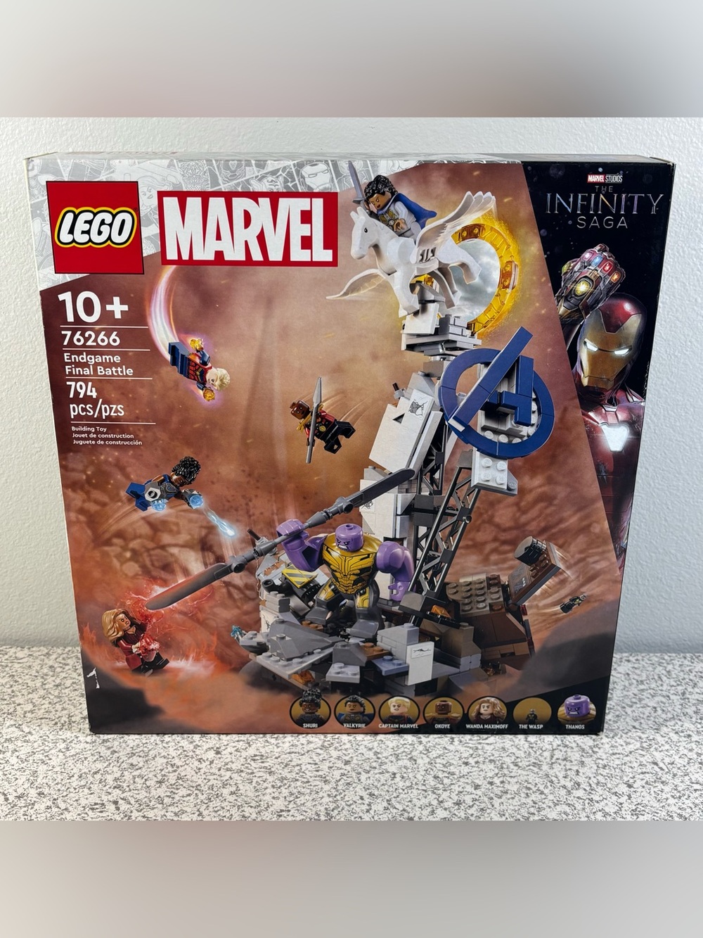 LEGO Super Heroes Marvel Endgame Final Battle 76266 Retired Set Brand New Sealed